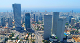 Tel Aviv's skyline. Photo: Shutterstock