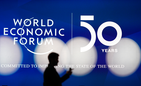 כינוס הפורום הכלכלי העולמי בדאבוס. חוגג 50