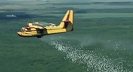 Elbit Systems Aerial Firefighting. Photo: Elbit