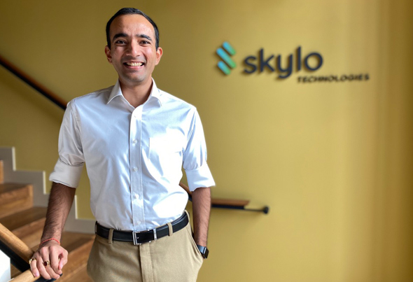 Skylo co-founder and  CEO Parthsarathi Trivedi. Photo: Skylo