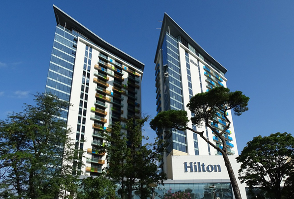 מלון הילטון בגיאורגיה. החברה חתומה על עסקת הניהול המלונאי הראשונה , צילום: Pixabay