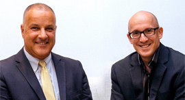 Ogen Chairman Ofir Ozeri (left), CEO Sagi Balasha.  Photo: Dana Tamari