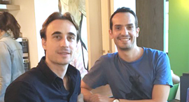 Ubeya co-founders Omri Dekalo (right) and Yuval Weinbaum. Photo: Ubeya