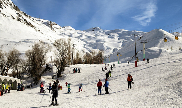 גולשי סקי איראנים  דיזין , צילום: Fatemeh Bahrami
