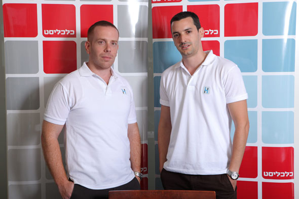עופר סיני ודוד מזומן מייסדים ומנכ"לים משותפים של HopOn Mobility , צילום: עמית שעל