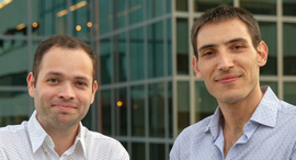 Nuweba co-founders Yan Cybulski (left) and Ido Neeman. Photo: Nuweba