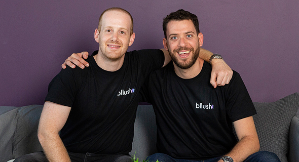 Bllush co-founders Tomer Dean (left) and Peleg Aran. Photo: Omer Stein