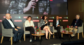 A panel on environment regulations at Calcalist's Industry and Economy conference. Photo: Yariv Katz