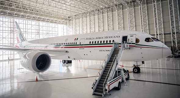 המטוס הנשיאותי של מקסיקו, צילום: בלומברג