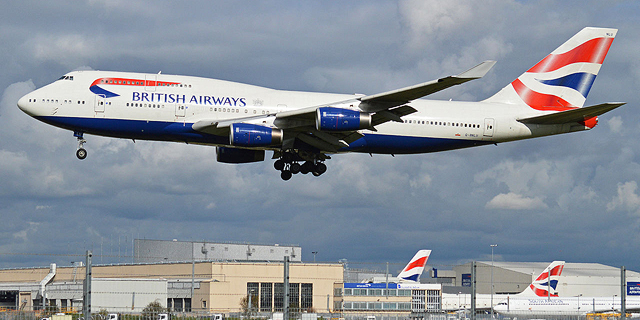הקורונה מקרקעת את הג&#39;מבו: בריטיש איירווייס תפסיק להטיס בואינג 747  