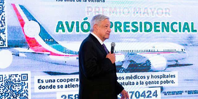הפתרון היצירתי של נשיא מקסיקו למכירת המטוס הנשיאותי