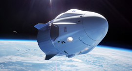 SpaceX's Dragon ship will bring cargo and more to space. Photo: SpaceX