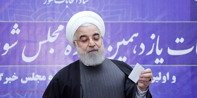 נשיא איראן חסן רוחאני , צילום: איי אף פי