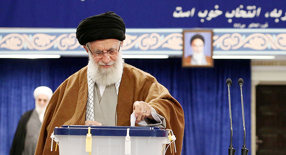 המנהיג העליון של איראן עלי חמינאי, צילום: אי פי איי