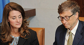 Philanthropists Bill and Melinda Gates. Photo: EPA