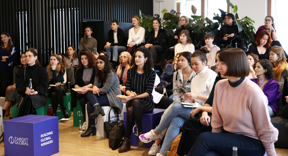 Female entrepreneurs meet, WeTech Berlin. Photo: Orel Cohen 