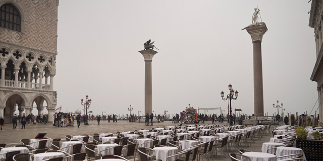 ונציה הפכה לעיר רפאים: &quot;זה כמו בסרטי זומבים&quot;