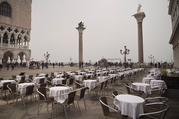 ונציה ריקה מתיירים, צילום: AP
