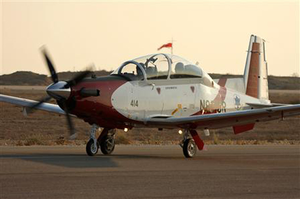 מטוס "עפרוני", בבית הספר לטיסה של חיל האוויר, צלום: אתר חיל האוויר