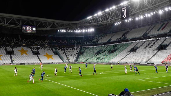 משחק בליגה האיטלקית מול יציעים ריקים, רגע לפני ביטול המשחקים
