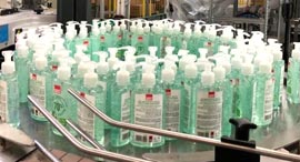Hand sanitizer. Photo: Tal Shuval