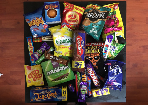 A package sent through CandyBandy from the U.K. Photo: CandyBandy