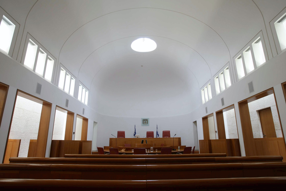 Israel&#39;s High Court. Photo: Alex Kolomoisky