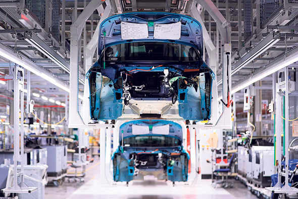 A Volkswagen assembly plant in Germany. Photo: Bloomberg