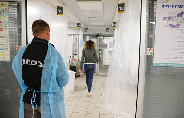 בית חולים שיבא תל השומר התמודדות עם נגיף הקורונה קורונה, צילום: שאול גולן