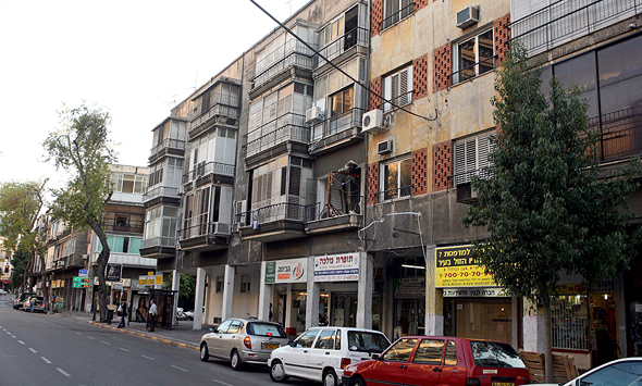 Ibn Gvirol Street in Tel Aviv. Photo: Michael Kramer