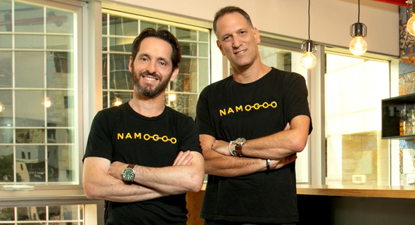 Namogoo co-founders Ohad Grinshpan and Chemi Katz. Photo: Efrat Sa'ar