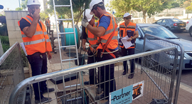 Upgrading fiber-optic infrastructure. Photo: Courtesy