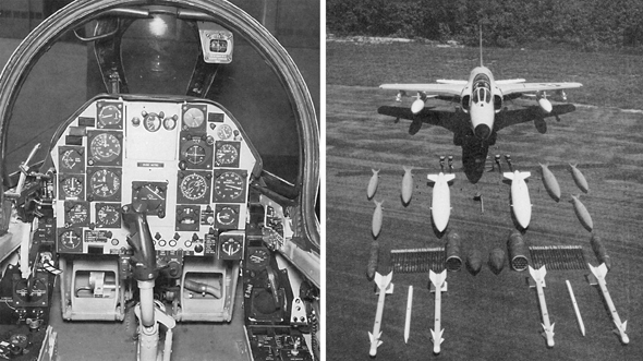 תא הטייס של הטייגר וחימושו, צילום: (sas1946 (USN