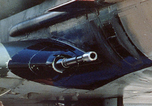 תותח קולט MK12 בקוטר 20 מ"מ, צילום: USAF