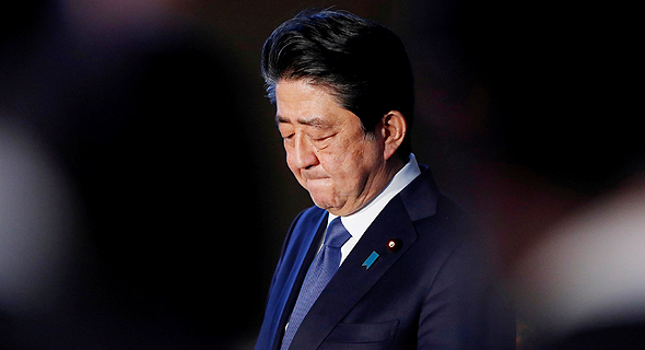  ראש ממשלת יפן שינזו אבה 