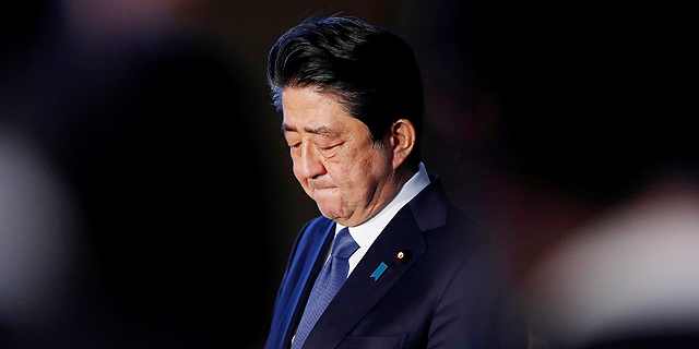 ראש ממשלת יפן שינזו אבה , צילום: רויטרס