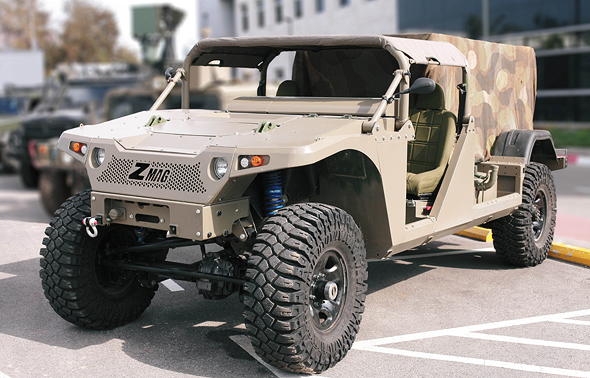 An Elta-made ZMAG vehicle. Photo: PR