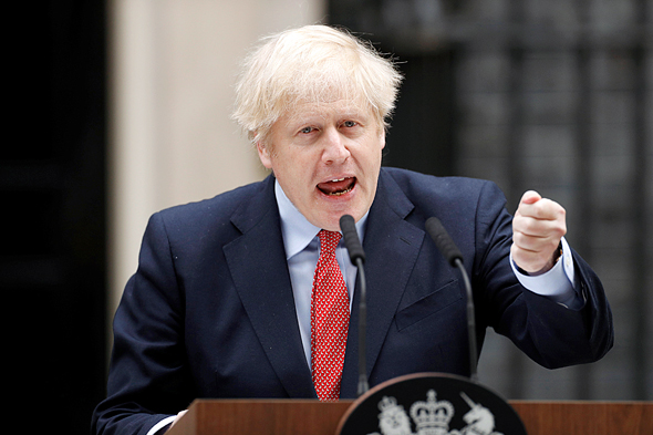 ראש ממשלת בריטניה בוריס ג'ונסון. הממשלה מתחה ביקורת על המהלך