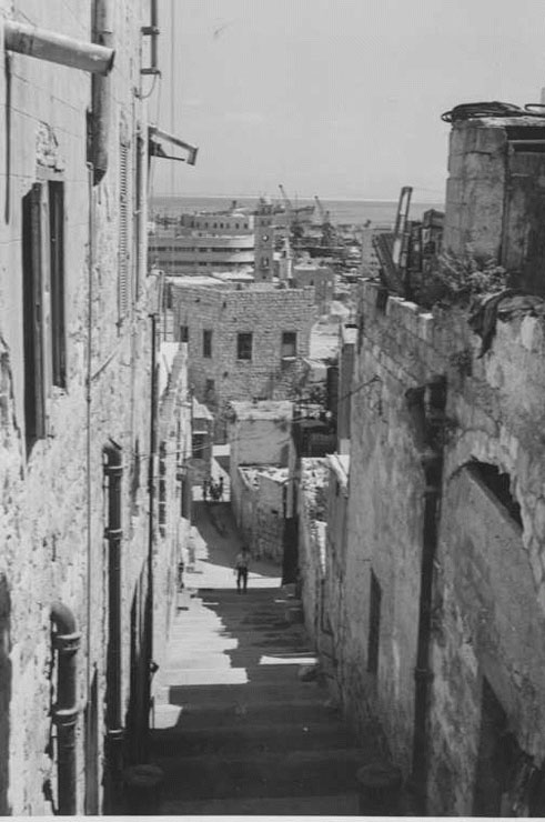 סמטאות השכונה לפני המלחמה, צילום: אתר זוכרות