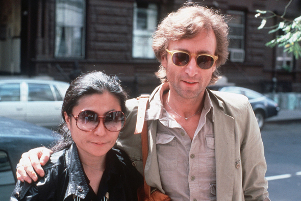 ג'ון לנון ויוקו אונו באוגוסט 1980