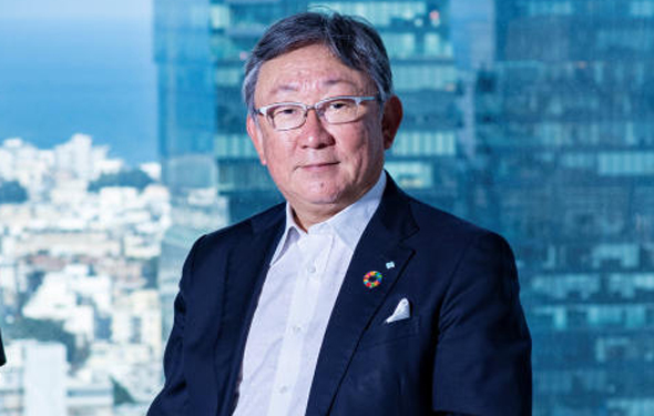 Toshikazu Nambu, Executive Vice President of Sumitomo Corp. Photo: Yuval Chen