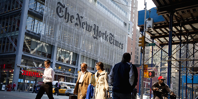 מערכת ניו יורק טיימס, צילום: בלומברג