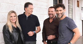 Qumra Capital Partners (Left to right) Sivan Shamri Dahan, Daniel Slutzky Erez Shachar, Boaz Dinte. 