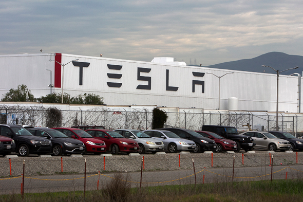 Tesla&#39;s manufacturing center in California. Photo: Reuters