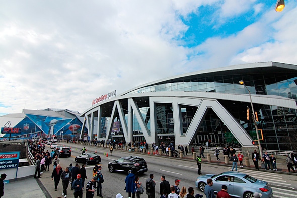 המערכת של Mobi - ניהול התנועה סביב אירוע הסופרבול 2019 – אירוע הספורט הגדול ביותר בארה"ב , צילום: שאטרסטוק