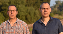 Ohad Zohar (right) and Tal Zohar. Photo: Omnisol