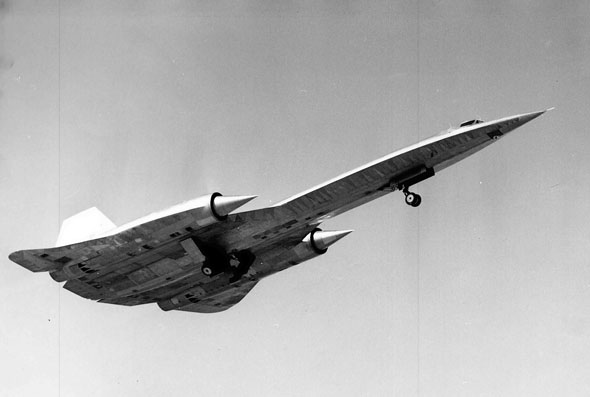 ה-A12 בטיסת הבכורה שלו, צילום: Lockheed Martin 