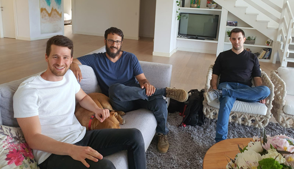 Pico co-founders (from left) Aviv Paz, Roi Mozer and Asaf Nevo. Photo: Courtesy