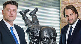 Elie Mersel (left) and Matan Gutman. Photo: Shlomi Yosef