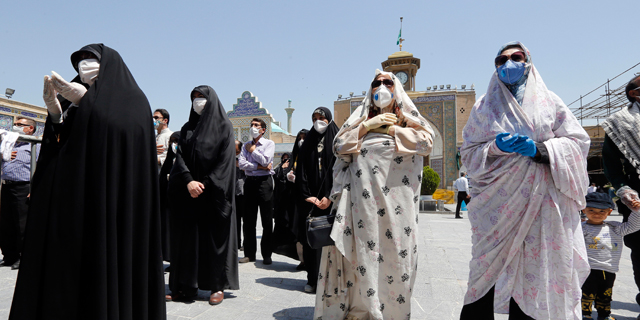 קורונה באיראן, צילום: אי פי איי